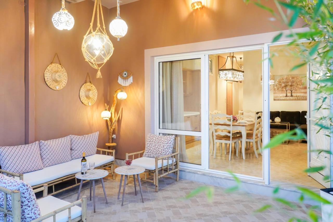 Luxury House Niso Villa Skala Sotiros Luaran gambar